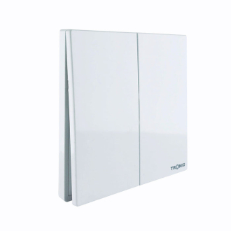 Tronic Big Button 2 Gang 2 Way Switch