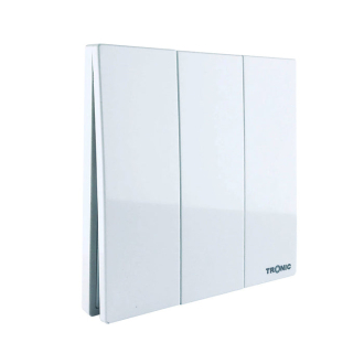 Tronic Big Button Switch 3 Gang 2 Way