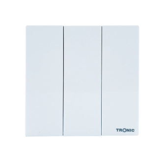 Tronic Big Button Switch 3 Gang 2 Way