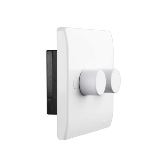 Tronic Dimmer 2 Gang Switch