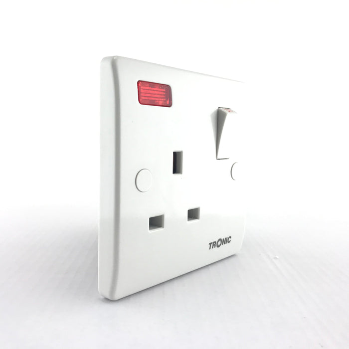 Tronic Single Switch Socket 13Amps With Neon 2 Tronic Single Switch Socket 13Amps With Neon