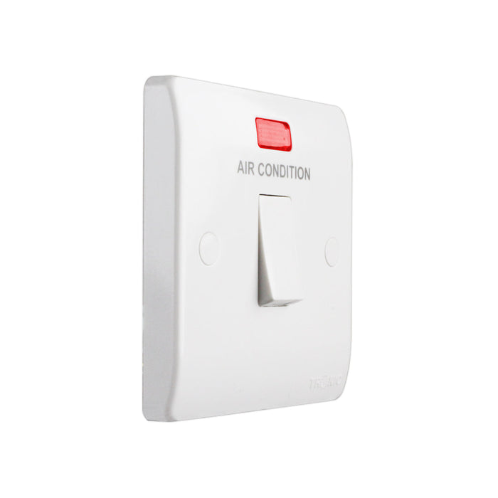 Tronic Dp Switch With Neon For Air Condition 20Amps 2 Tronic Dp Switch With Neon For Air Condition 20Amps