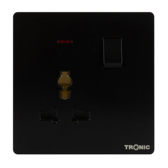 Tronic Universal Single Switch Socket