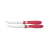 Tramontina Steak Knives Cor & Cor 2pcs Set Red 23450/275