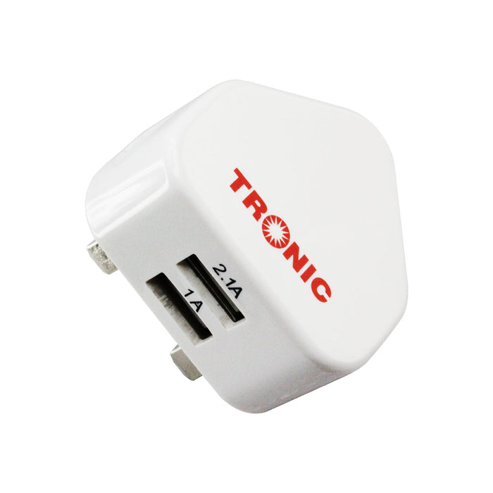 Tronic Twin Usb 3 Pin Adaptor 3 Tronic Twin Usb 3 Pin Adaptor