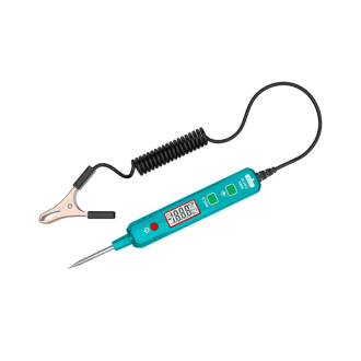 Total Multimeter Automotive Circuit Tester DC 1-100V 2700mm with Digital Display, Flashlight, Backlight THT417506