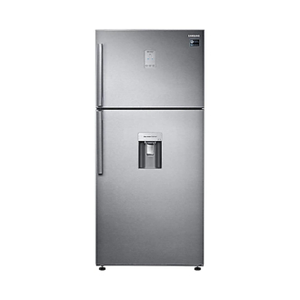 Samsung Refrigerator 506L Double Door, Top Freezer with Twin Cooling Plus, Digital Inverter Technology, TMF, DIT, Multiflow Cooling, LED Lighting, Silver RT64K6541SL/RT50KK6541SL