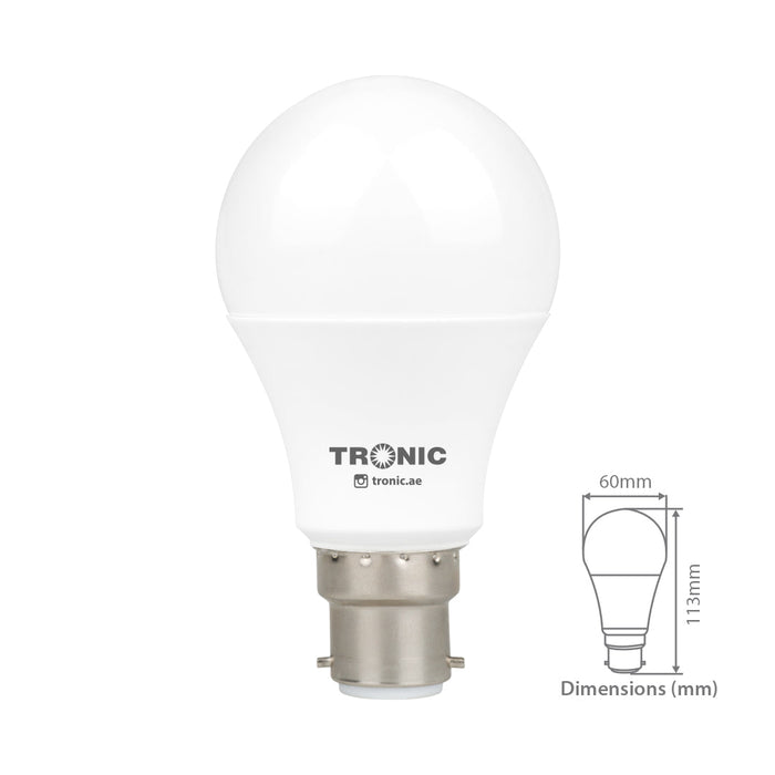 Tronic 9 Watts Colour Changing Led B22 (Pin) Bulb 6 Tronic 9 Watts Colour Changing Led B22 (Pin) Bulb