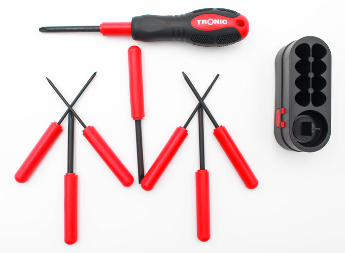 Tronic 8 In 1 Screw Driver Set (8 Pcs Bits) 2 Tronic 8 In 1 Screw Driver Set (8 Pcs Bits)