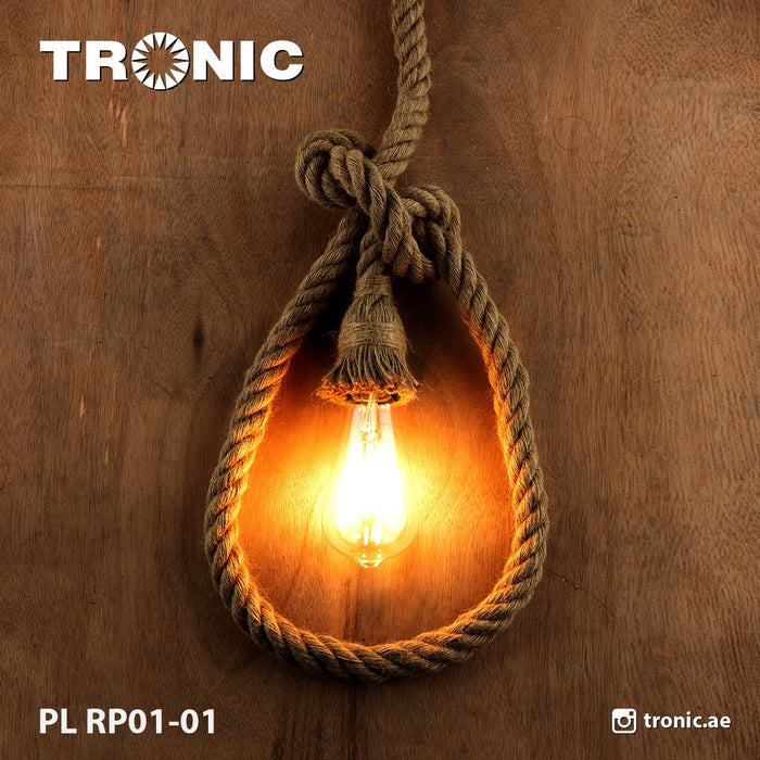 Tronic Rope Hanging Lamp 9 Tronic Rope Hanging Lamp