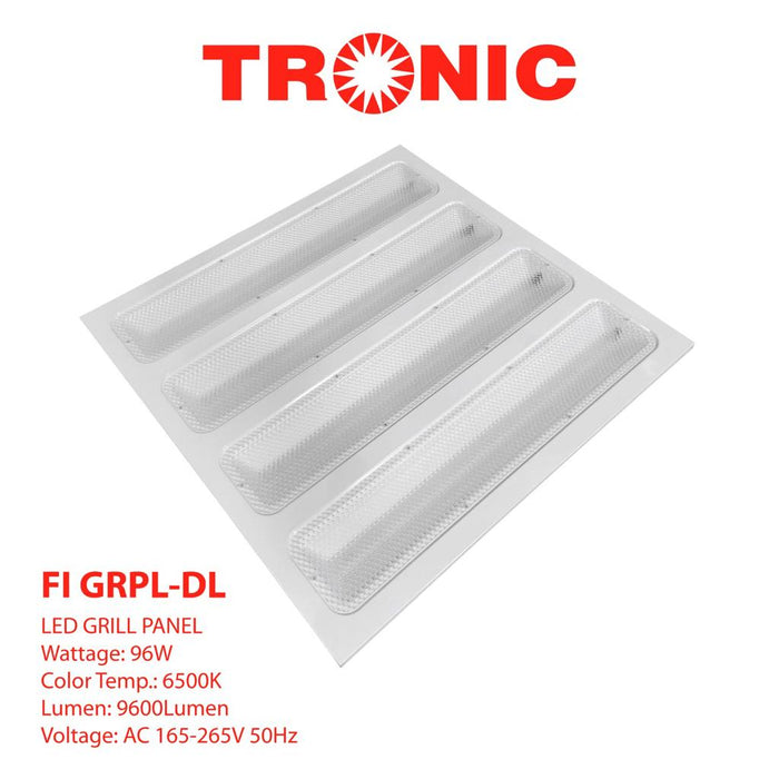 Tronic Grill Led Panel 96 Watts 595X595 5 Tronic Grill Led Panel 96 Watts 595X595