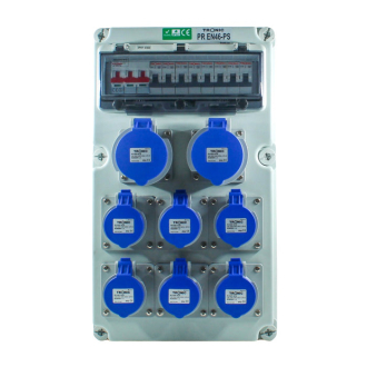 Tronic Industrial Distribution Board With Socket