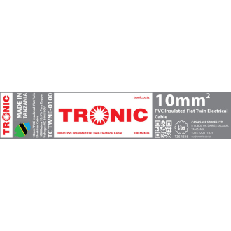Tronic 10 mm Flat Twin Cable