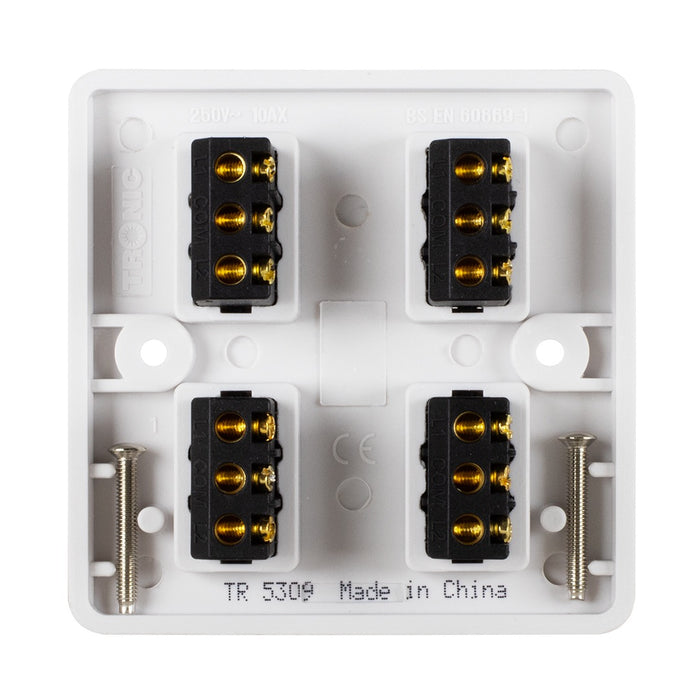 Tronic 4 Gang 2 Way Switch 2 Tronic 4 Gang 2 Way Switch