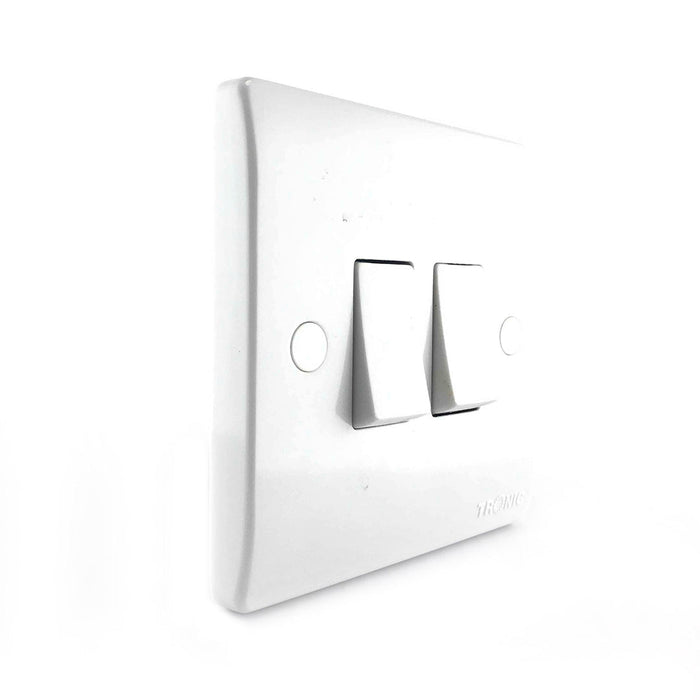 Tronic 2 Gang 2 Way Switch Standard 2 Tronic 2 Gang 2 Way Switch Standard