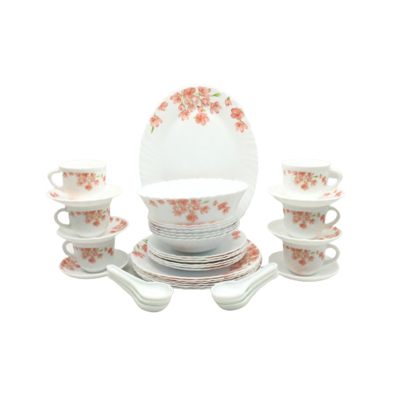 La Opala Dinner Set Aster Pink Classique 38 Pieces Lp038 2 La Opala Dinner Set Aster Pink Classique 38 Pieces Lp038