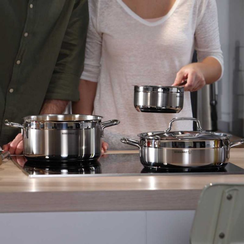 Korkmaz Alfa Casserole 26X13Cm 6.8L A1025 2 Korkmaz Alfa Casserole 26X13Cm 6.8L A1025