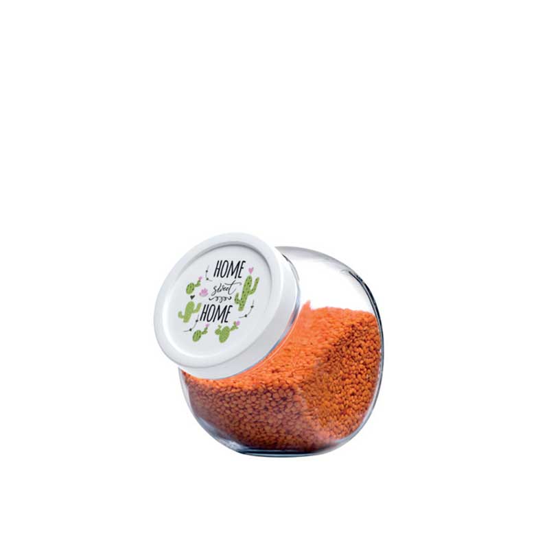 Pasabahce Bella Jar With White Lid 2000Cc 80002 1 Pasabahce Bella Jar With White Lid 2000Cc 80002