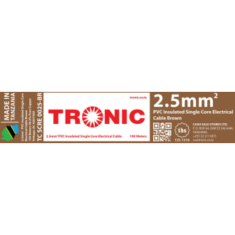 Tronic 2.5 mm Single Core Cable