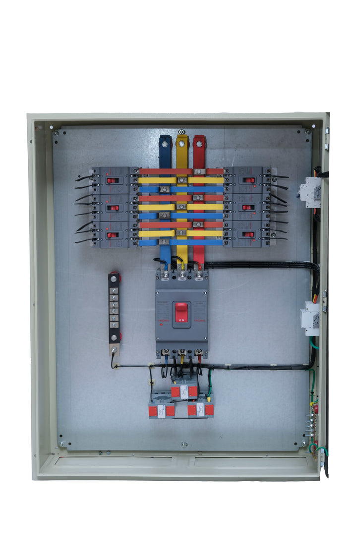 Tronic 400A 6 Ways Three Phase Distribution Board 1 Tronic 400A 6 Ways Three Phase Distribution Board