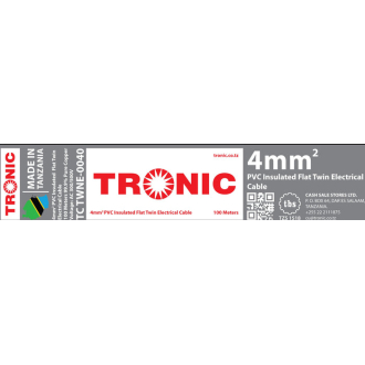 Tronic 4 mm Flat Twin Cable
