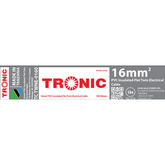 Tronic 16 mm Flat Twin Cable