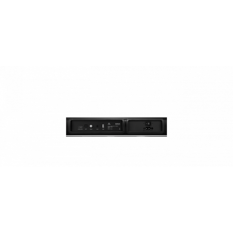 Evvoli 2.0Ch Single Soundbar With Bluetooth And Led Display 120W Black Sb120B 4 Evvoli 2.0Ch Single Soundbar With Bluetooth And Led Display 120W Black Sb120B
