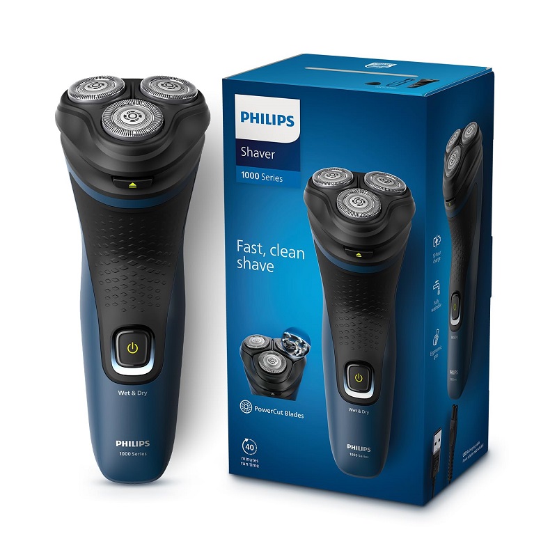 Philips Electric Cordless Shaver Comfortcut Blades, 3D Floating Heads, Shave Wet &Amp; Dry, One-Touch Open 1000 Series S1151 5 Philips Electric Cordless Shaver Comfortcut Blades, 3D Floating Heads, Shave Wet &Amp; Dry, One-Touch Open 1000 Series S1151