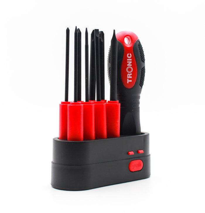 Tronic 8 In 1 Screw Driver Set (8 Pcs Bits) 4 Tronic 8 In 1 Screw Driver Set (8 Pcs Bits)