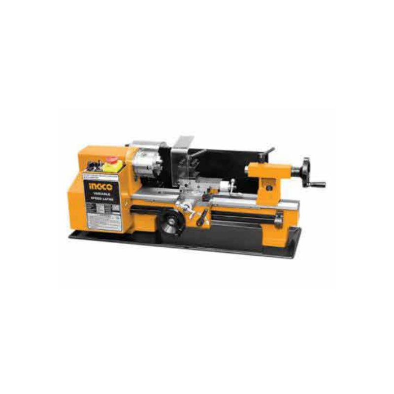 Ingco Metal Lathe Machine 250W With Variable Speed &Amp; Four Position Turret Post Ml2503001 1 Ingco Metal Lathe Machine 250W With Variable Speed &Amp; Four Position Turret Post Ml2503001