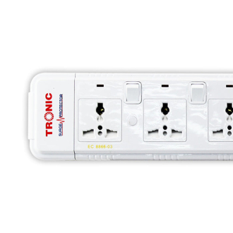 Tronic 6 Way Extension With 3 Meter Cable