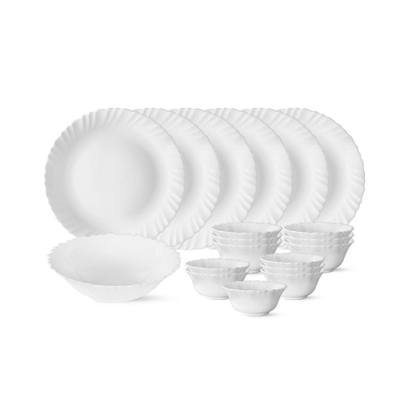 La Opala Dinner Set White Classique 38 Pieces Lc038 2 La Opala Dinner Set White Classique 38 Pieces Lc038