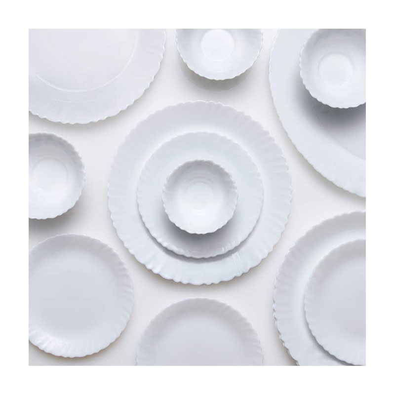 La Opala Dinner Set White Classique 38 Pieces Lc038 6 La Opala Dinner Set White Classique 38 Pieces Lc038
