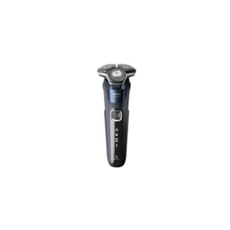 Philips Rechargable Touch Shaver Wet & Dry, SkinIQ Technology, Close-Cut and 360° Flex Shaving Heads, Li-ion Battery, 60min Run Time on 1hr Charge S5885