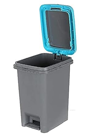Apex Push And Pedal Dustbin 10L Capacity Plastic Lightweight Unbreakable 450452 3 Apex Push And Pedal Dustbin 10L Capacity Plastic Lightweight Unbreakable 450452