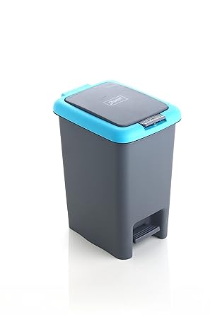 Apex Push And Pedal Dustbin 10L Capacity Plastic Lightweight Unbreakable 450452 2 Apex Push And Pedal Dustbin 10L Capacity Plastic Lightweight Unbreakable 450452