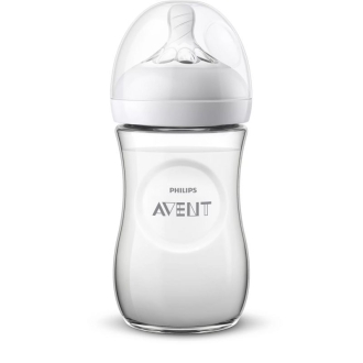 Philips Avent Bottle Natural Dragon 260ml/9oz 2 Holes 1m+ 070/24