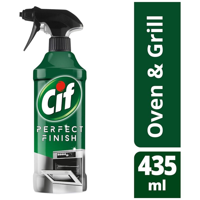 Cif Perfect Finish Oven &Amp; Grill Cleaner Spray, 100% Tough Grease Removal, Suitable For Chimney, Gas Stove 435Ml Cifsog 2 Cif Perfect Finish Oven &Amp; Grill Cleaner Spray, 100% Tough Grease Removal, Suitable For Chimney, Gas Stove 435Ml Cifsog
