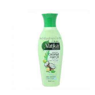 Dabur Vatika Naturals Coconut Hair Oil with Henna, Amla, Lemon & 5 Herbs - Nourish & Strengthen Hair & Scalp for Healthy & Radiant Hair for Kids, Women & Adults 250ml (Pack of 6)