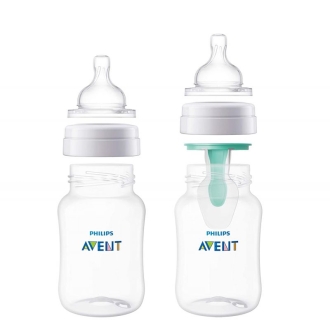 Philips Avent Teat Anti-Colic Medium Flow 3 Holes 3m+ 2's 633/27