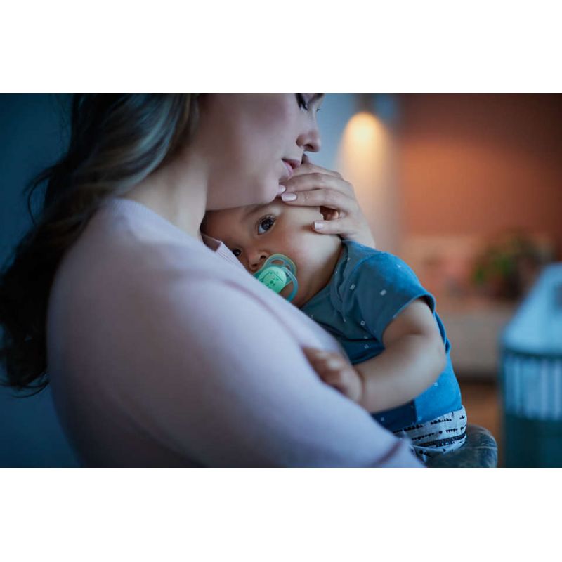 Philips Avent Soother Ultra Air Night Time 0-6M 2'S 376/10 5 Philips Avent Soother Ultra Air Night Time 0-6M 2'S 376/10