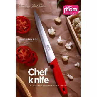 Supermom Chef Knife 13 inch Plastic Handle with Stainless Steel Blade 573249