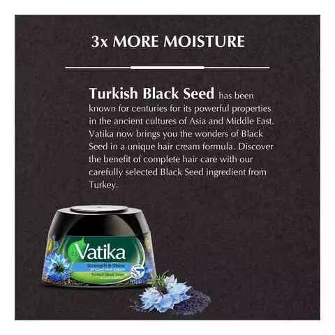Vatika Hair Cream Black Seed 140Ml (Pack Of 3) 4 Vatika Hair Cream Black Seed 140Ml (Pack Of 3)