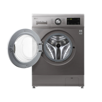 LG Washing Machine 8kg & 5kg Dryer with Inverter Direct Drive Technology Front Load Silver F4J3TMG5P.APTQEEF