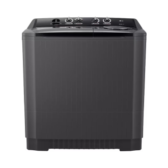 LG Washing Machine 18kg TwinTub Manual Washer with Roller Jet Pulsator, 3 Wash Program, Wind Jet Dry P2061RWPT
