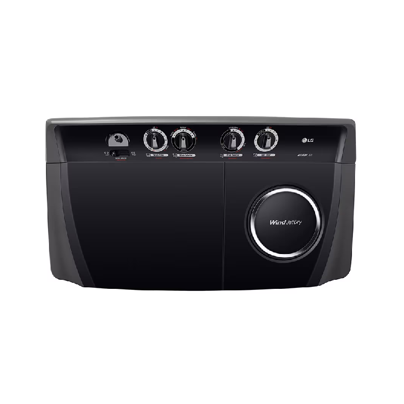 Lg Twin Tub Washing Machine 18Kg - Manual Washer With Roller Jet Pulsator, 3 Wash Programs, Wind Jet Dry, P2061Rwpt. 13 Lg Washing Machine 18Kg Twintub Manual Washer With Roller Jet Pulsator, 3 Wash Program, Wind Jet Dry P2061Rwpt