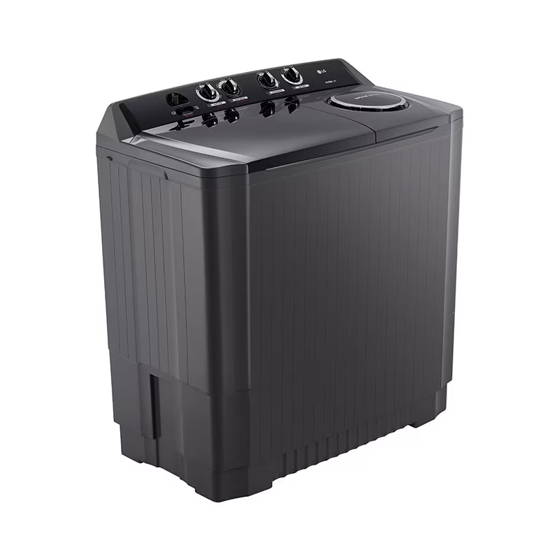 Lg Twin Tub Washing Machine 18Kg - Manual Washer With Roller Jet Pulsator, 3 Wash Programs, Wind Jet Dry, P2061Rwpt. 2 Lg Washing Machine 18Kg Twintub Manual Washer With Roller Jet Pulsator, 3 Wash Program, Wind Jet Dry P2061Rwpt