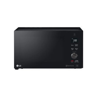 LG Microwave 42L 1200W with Grill, EasyClean™ Coating, Even Heating & Defrosting, Digital Smart Inverter Black MH8265DIS