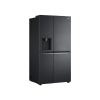 LG Refrigerator 635L Door in Door Black GC-J257SQRS