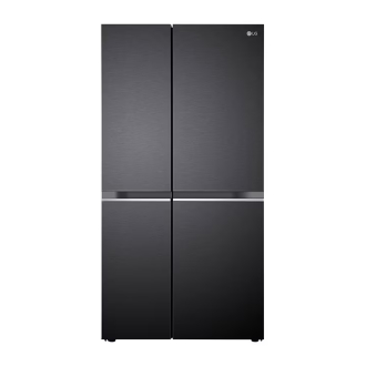 LG Refrigerator 674L Side by Side Door, with Multi Air Flow, Multi Digital Sensors, Smart Diagnosis™, Graphite GC-B257KQJW
